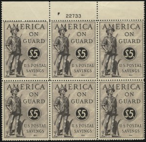 Sale 1007, Lot 3224, Savings Stamps (PS, WS)