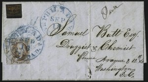 Sale 1010, Lot 10, 1847 Issue