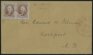 Sale 1010, Lot 13, 1847 Issue