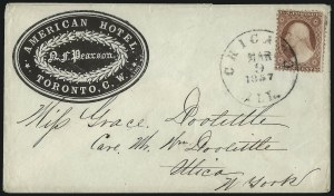 Sale 1010, Lot 22, 1851-56 Issue