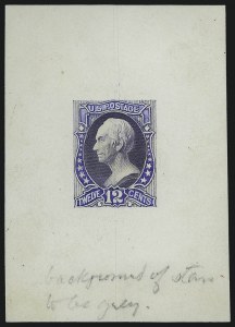 Sale 1010, Lot 66, 1870-88 Bank Note Issues, Essays