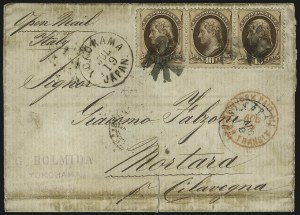 Sale 1010, Lot 76, U.S. Post Offices in Japan and China