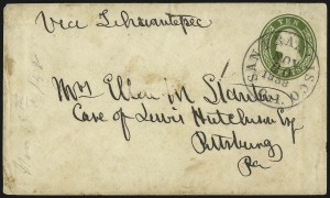 Sale 1011, Lot 1136, Western Mails