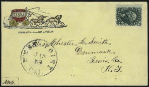 Sale 1011, Lot 1138, Western Mails