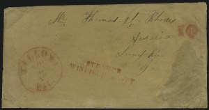 Sale 1011, Lot 1140, Western Mails