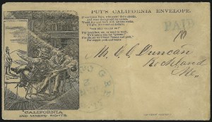 Sale 1011, Lot 1142, Western Mails