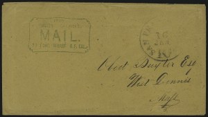 Sale 1011, Lot 1149, Western Mails