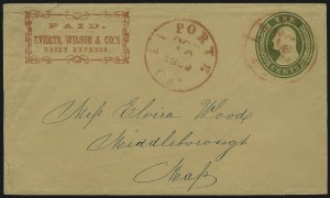 Sale 1011, Lot 1156, Western Express (Adams thru Hopkinson`s)