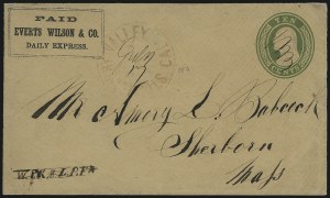 Sale 1011, Lot 1157, Western Express (Adams thru Hopkinson`s)