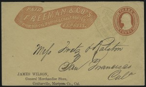 Sale 1011, Lot 1163, Western Express (Adams thru Hopkinson`s)