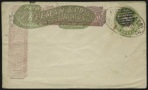 Sale 1011, Lot 1164, Western Express (Adams thru Hopkinson`s)