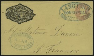 Sale 1011, Lot 1178, Western Express (Jones & Russell`s thru Pacific Express)