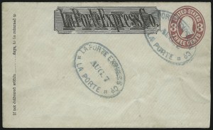 Sale 1011, Lot 1184, Western Express (Jones & Russell`s thru Pacific Express)