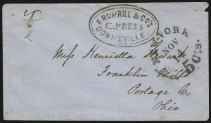 Sale 1011, Lot 1196, Western Express (Palmer thru Wells & Co.)