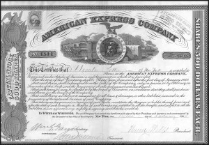 Sale 1011, Lot 1203, Western Express (Wells Fargo thru Whitney, groups)