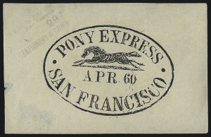 Sale 1011, Lot 1204, Western Express (Wells Fargo thru Whitney, groups)