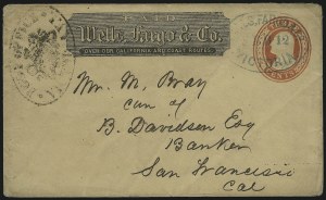 Sale 1011, Lot 1222, Western Express (Wells Fargo thru Whitney, groups)