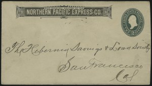 Sale 1011, Lot 1233, Western Express (Wells Fargo thru Whitney, groups)