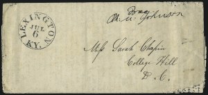 Sale 1011, Lot 1240, Free Franks & Autographs