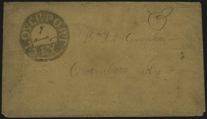 Sale 1011, Lot 1254, Postal Markings by State (Alaska thru Massachusetts)
