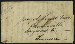 Sale 1011, Lot 1279, Postal Markings by State (New Jersey thru Virginia)