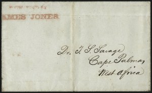 Sale 1011, Lot 1299, Waterway, Railroad and Transatlantic Mail