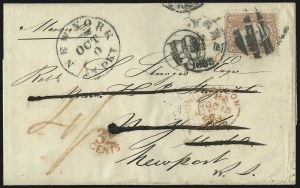 Sale 1011, Lot 1301, Mail to and From China and the Far East