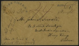 Sale 1011, Lot 1303, Mail to and From China and the Far East