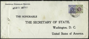 Sale 1011, Lot 1314, Mail to and From China and the Far East