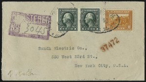 Sale 1011, Lot 1331, U.S. Postal Agencies in Shanghai & Siberia