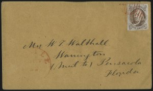 Sale 1011, Lot 1369, 5c 1847 Issue, cont. (Scott 1)