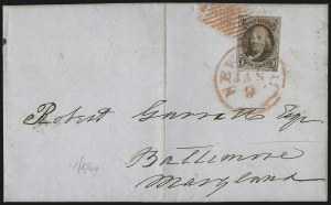 Sale 1011, Lot 1375, 5c 1847 Issue, cont. (Scott 1)