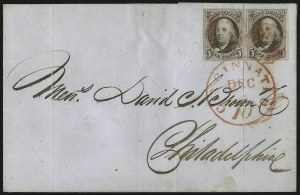 Sale 1011, Lot 1381, 5c 1847 Issue, cont. (Scott 1)