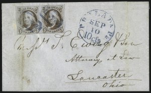 Sale 1011, Lot 1382, 5c 1847 Issue, cont. (Scott 1)
