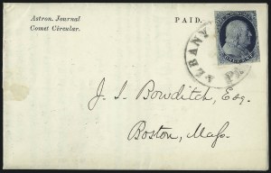 Sale 1011, Lot 1417, 1c 1851-56 Issue (Scott 7-9)