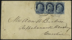 Sale 1011, Lot 1420, 1c 1851-56 Issue (Scott 7-9)