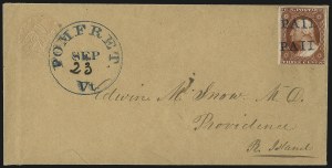 Sale 1011, Lot 1426, 3c 1851-56 Issue (Scott 10-10A)