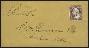 Sale 1011, Lot 1452, 3c 1851-56 Issue (Scott 11-11A)