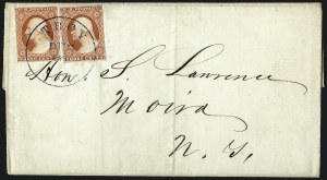 Sale 1011, Lot 1466, 3c 1851-56 Issue (Scott 11-11A)
