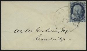 Sale 1011, Lot 1484, 1c-3c 1857-60 Issue (Scott 18-26)
