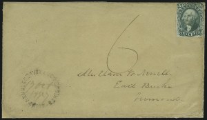 Sale 1011, Lot 1513, 5c-30c 1857-60 Issue (Scott 27-38)