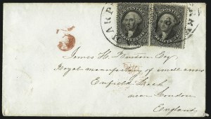Sale 1011, Lot 1516, 5c-30c 1857-60 Issue (Scott 27-38)