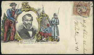 Sale 1011, Lot 1538, 1c-3c 1861-68 Issue (Scott 63-65)