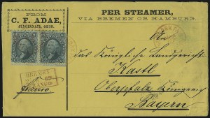 Sale 1011, Lot 1540, 10c-30c 1861-68 Issue (Scott 68-78)