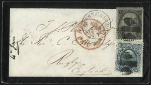 Sale 1011, Lot 1564, 1867-68 Grilled Issue (Scott 79-100)