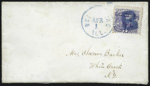 Sale 1011, Lot 1579, 1869 Pictorial Issue and 1875 Re-Issue (Scott 112-133)