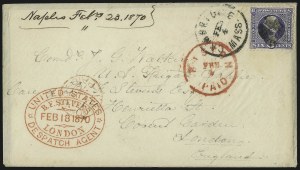 Sale 1011, Lot 1581, 1869 Pictorial Issue and 1875 Re-Issue (Scott 112-133)