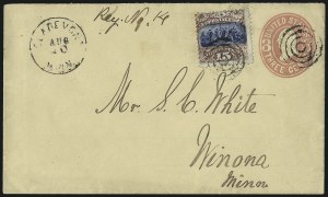 Sale 1011, Lot 1588, 1869 Pictorial Issue and 1875 Re-Issue (Scott 112-133)