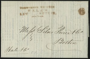 Sale 1011, Lot 1674, Independent Mails