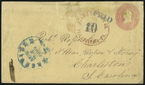 Sale 1011, Lot 1704, Confederate States (Express, Postmasters` Provisionals, Handstamped Paid)
